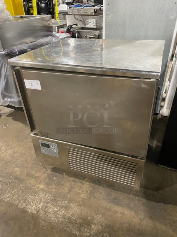 Piper Products Commercial Stainless Steel Electric Powered Undercounter Blast Chiller/Shock Freezer! With Digital Controls! With Built In Pan Holding Rack & Probe! Model: RCM051S SN: F20080211000020! 208V 1 Phase! - Image 1 of 10
