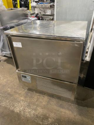 Piper Products Commercial Stainless Steel Electric Powered Undercounter Blast Chiller/Shock Freezer! With Digital Controls! With Built In Pan Holding Rack & Probe! Model: RCM051S SN: F20080211000020! 208V 1 Phase!