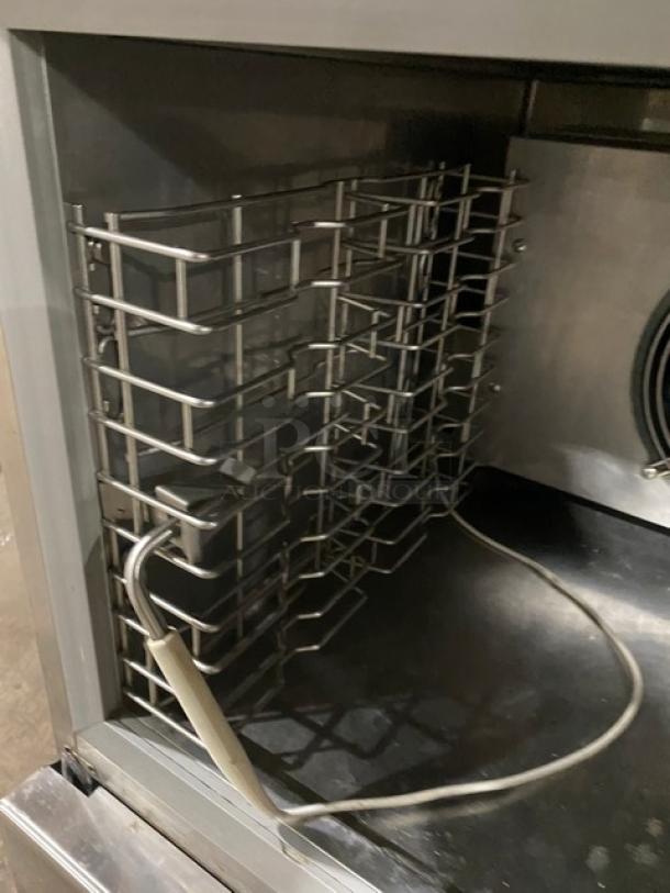 Piper Products Commercial Stainless Steel Electric Powered Undercounter Blast Chiller/Shock Freezer! With Digital Controls! With Built In Pan Holding Rack & Probe! Model: RCM051S SN: F20080211000020! 208V 1 Phase! - Image 6 of 10