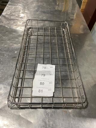 Commercial Full-Sized Level-Top Wired Bagel/Pastry Rack!