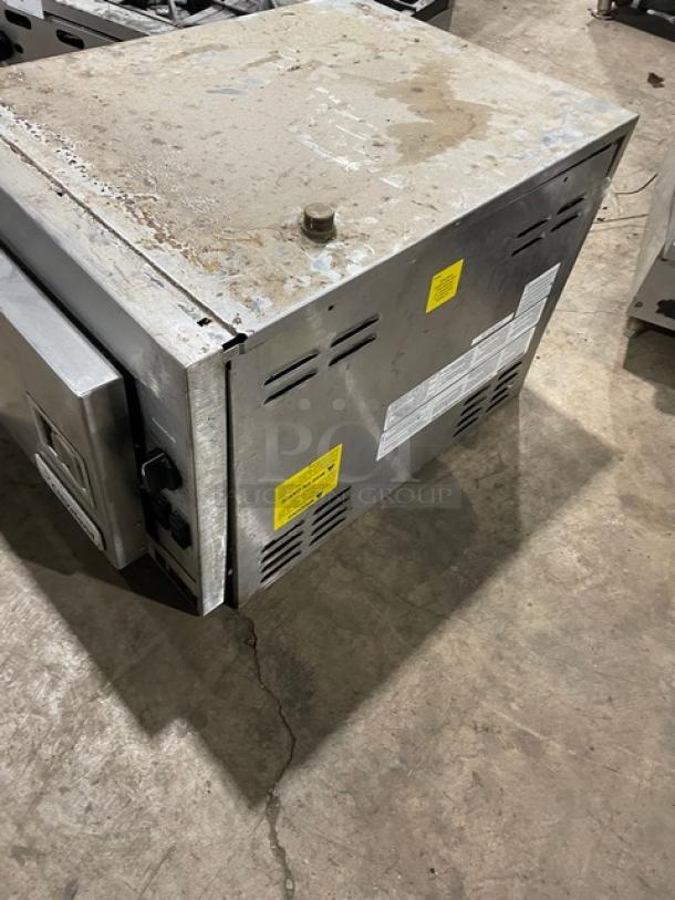 Cleveland Range SteamCraft Series Commercial Stainless Steel Eleltric Powered Countertop Ultra 3-Pan Convection Steamer! With Built In Pan Holding Rack! Model: 21CET8 SN: 171223058759! 208V 3 Phase! - Image 2 of 8