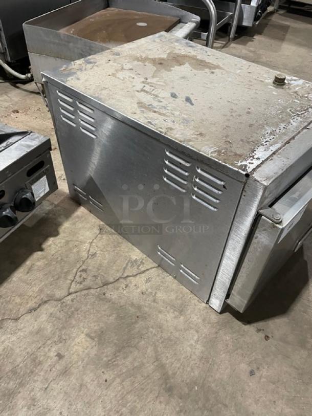 Cleveland Range SteamCraft Series Commercial Stainless Steel Eleltric Powered Countertop Ultra 3-Pan Convection Steamer! With Built In Pan Holding Rack! Model: 21CET8 SN: 171223058759! 208V 3 Phase! - Image 3 of 8