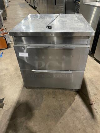 Randell Commercial Stainless Steel 2 Drawer Self Contained Undercounter Worktop Refrigerator!