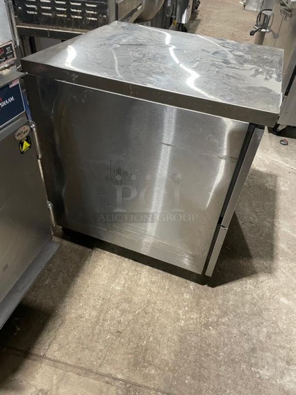 Randell Commercial Stainless Steel 2 Drawer Self Contained Undercounter Worktop Freezer! Model: 9404F-290 SN: W1225903-1! 115V 1 Phase! On Casters! - Image 3 of 7