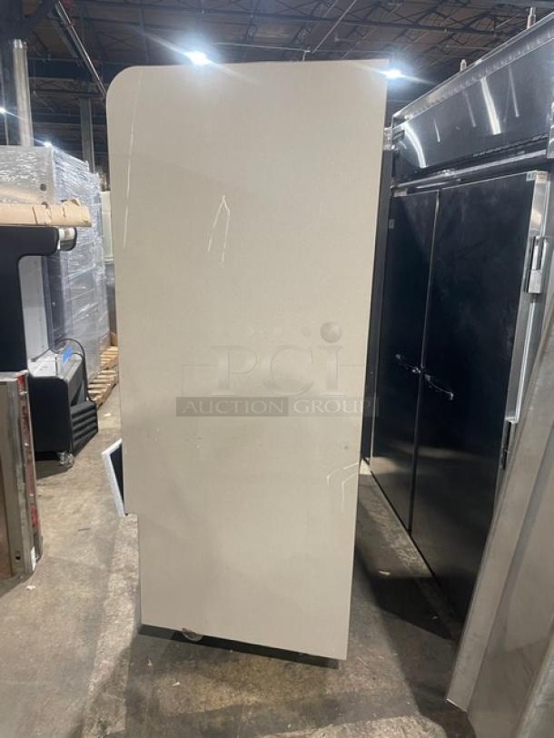 RPI Industries Olympus Air Screen Series Commercial Multi-Tier Refrigerated Open Grab-N-Go Merchandiser Display Case! With Stainless Steel Interior & Adjustable Shelves! With Foldable Tray Slide! With Pull-Down Night Curtain! Model: SCAS72R SN: 11074017! 115/208-230V 1 Phase! On Casters! - Image 3 of 9