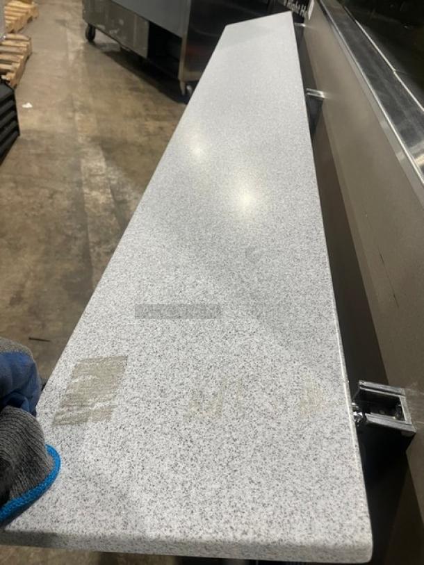 RPI Industries Olympus Air Screen Series Commercial Multi-Tier Refrigerated Open Grab-N-Go Merchandiser Display Case! With Stainless Steel Interior & Adjustable Shelves! With Foldable Tray Slide! With Pull-Down Night Curtain! Model: SCAS72R SN: 11074017! 115/208-230V 1 Phase! On Casters! - Image 8 of 9