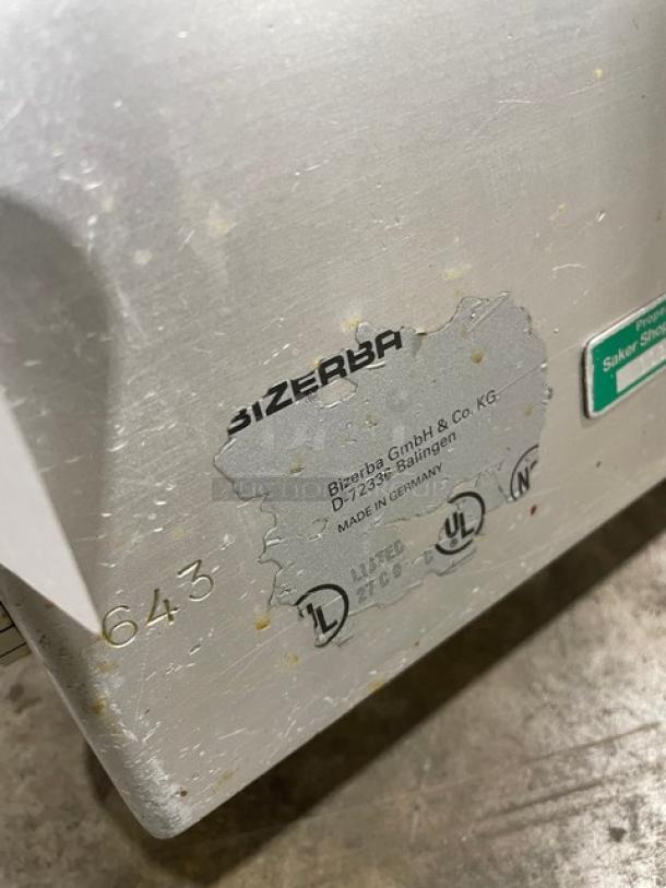 Bizerba Commercial Electric Powered Heavy Duty Countertop Deli Meat Slicer! Model: SE12! Working When Removed! - Image 8 of 9