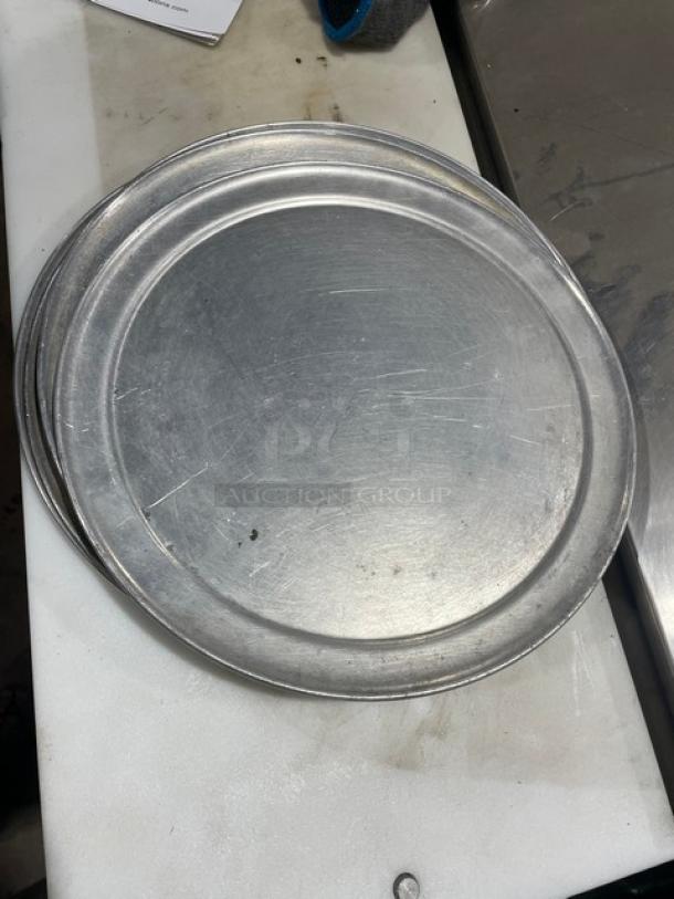 Lot Of Commercial Round Serving Platters/Trays! ALL ONE MONEY! - Image 2 of 4