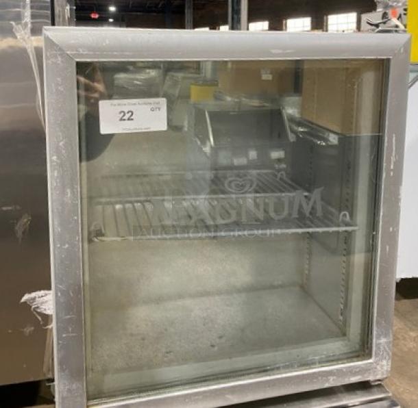 Excellence Commercial White Powder Coated Good Humor Style Countertop Merchandiser Display Freezer! With Poly Coated Wire Rack! Model: CTF-3MAG SN: 711011030425! 110-120V 1 Phase! - Image 1 of 7