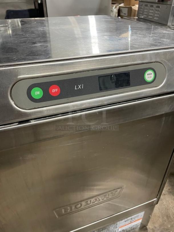 Hobart LXI Series Commercial Stainless Steel Electric Powered Undercounter Dishwashing Machine! Energy Star Certified! Model: LXIH SN: 23-1127-263! 120/208-240V 1 Phase! - Image 9 of 9