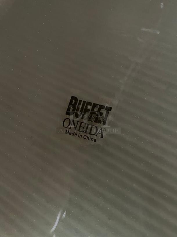 NEW! Oneida Buffet Euro Series Commercial Clear Wave-Style Glassware! 3 Per Case! Model: GW2811! - Image 5 of 6