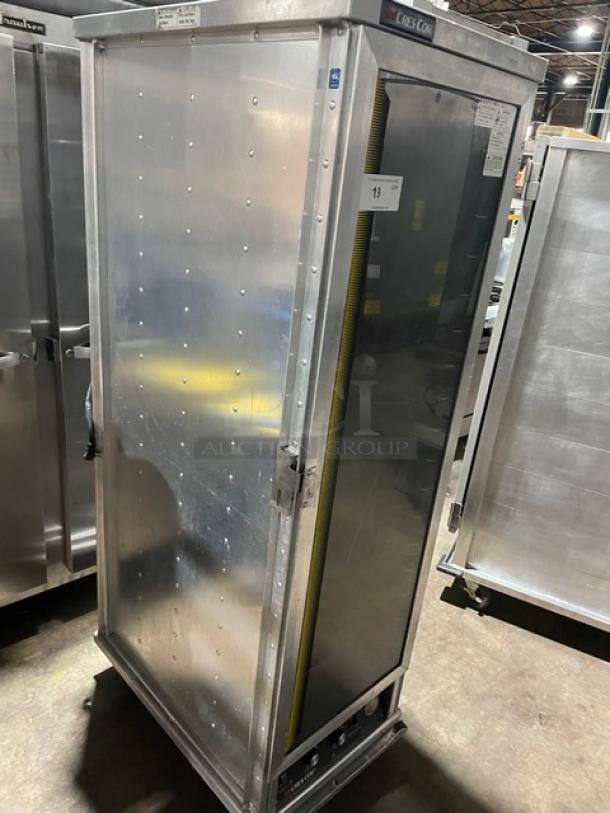 Cres-Cor Commercial Stainless Steel Electric Powered Heated Holding/Proofing Cabinet! With Clear Door! With Built In Pan Slides! Model: 121PH1816C SN: JAB-K5754C-2812! 120V1 Phase! On Casters! - Image 2 of 10
