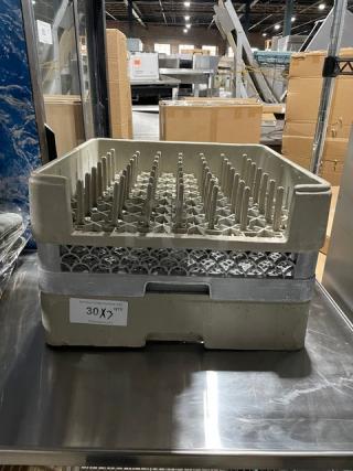 Commercial Full-Size Peg/Dish Racks! 3X your Bid!