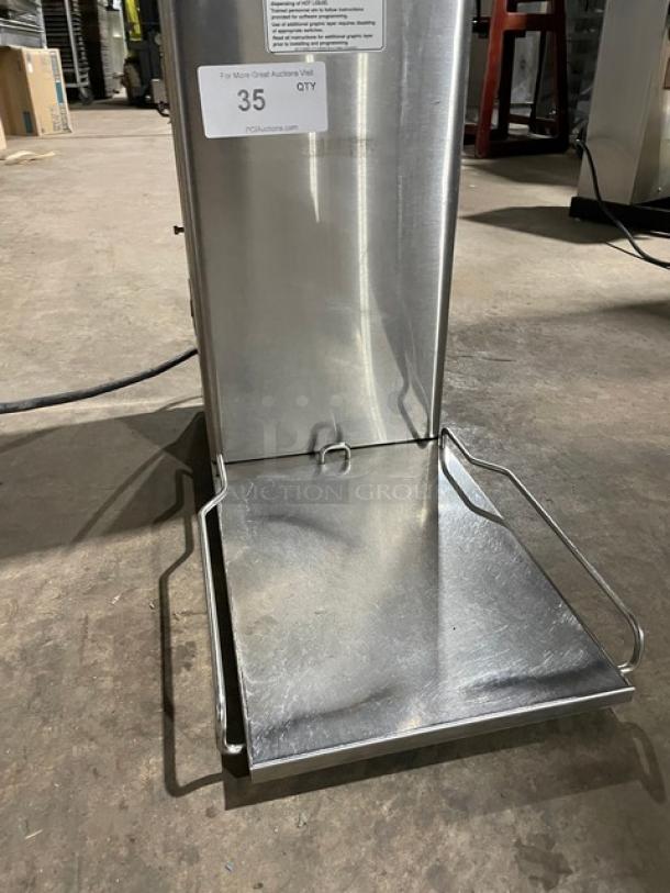 Bunn Infusion Series Commercial Stainless Steel Electric Powered Countertop Automatic Hot/Iced Tea & Coffee Brewer! With Hot Water Dispenser! With Digital Brewer Controls! Model: ITCB-DV SN: ITCB117516! 120V 1 Phase! - Image 8 of 9