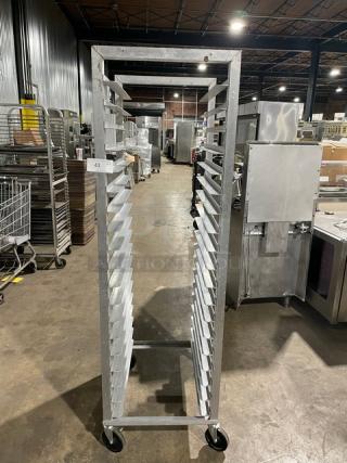 Commercial Heavy Duty Pan Holding/Transport Rack! On Casters!
