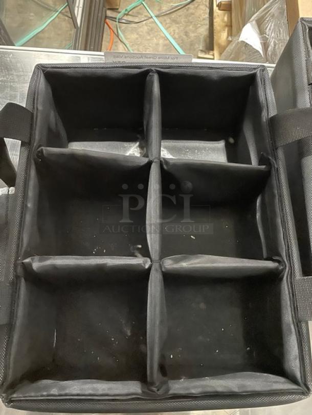 Rubbermaid Executive Series Commercial Charcoal Gray Teflon Coated 6-Compartment Tote Style Multi-Use Caddys! With Adjustable/Removable Dividers! Model: 1902468! 2X Your Bid! - Image 7 of 9