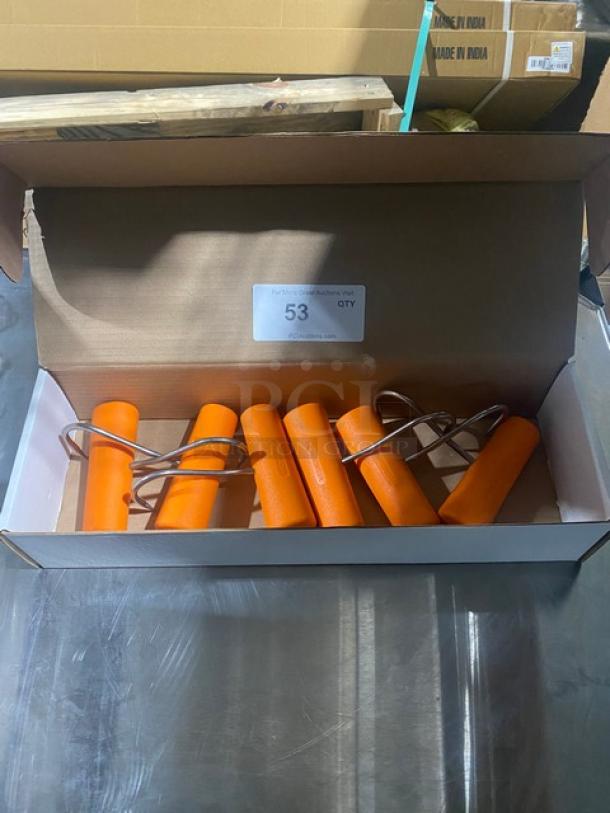 NEW! Bar-Bros Commercial Boning Hooks! With Orange Grip Handle!  ALL ONE MONEY! - Image 1 of 6