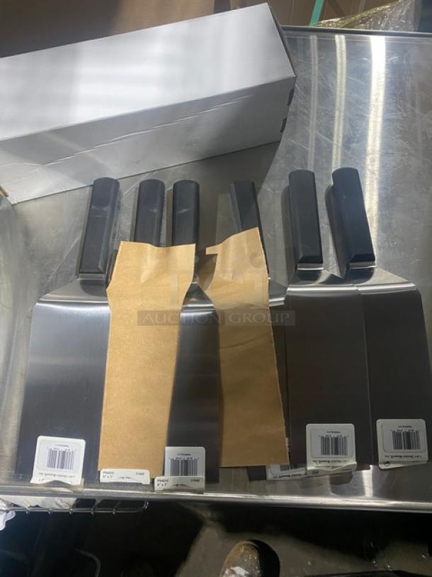 NEW! Dexter Russell Commercial Stainless Steel Basic Style Hamburger Turner! With Black Grip Handle! Model: P94855! 6X Your Bid! - Image 7 of 8