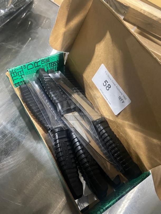 NEW! Dexter Russell Prodex Series Commercial Stainless Steel 6" Curved Super-Flex Boning Knives! With Black Grip Handle! Model: PDBH131SF-6! 12X your Bid! - Image 3 of 7