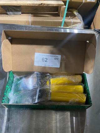 NEW! Dexter Russell Sani-Safe Series Commercial Stainless Steel 4"x3" Hamburger Turner! With Yellow Grip Handle! Model: S286-4! 6X Your Bid!