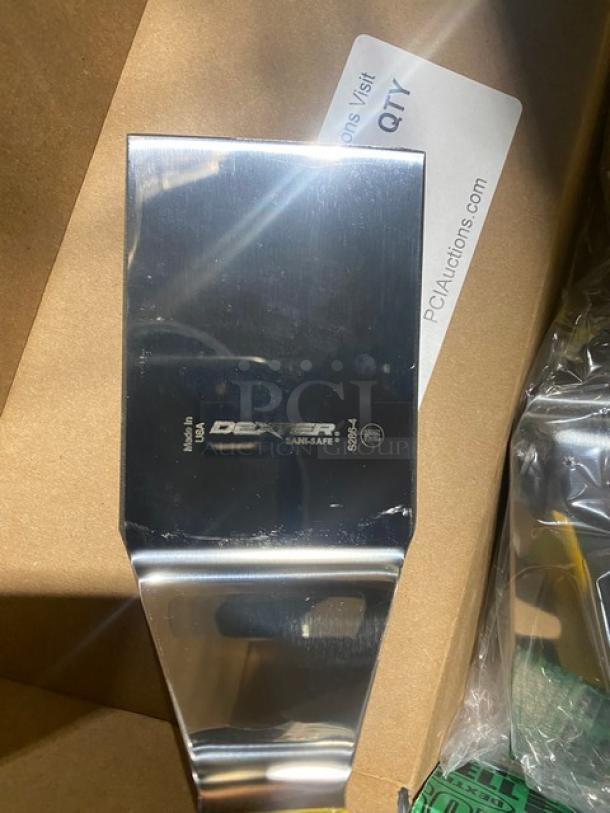 NEW! Dexter Russell Sani-Safe Series Commercial Stainless Steel 4"x3" Hamburger Turner! With Yellow Grip Handle! Model: S286-4! 6X Your Bid! - Image 8 of 10