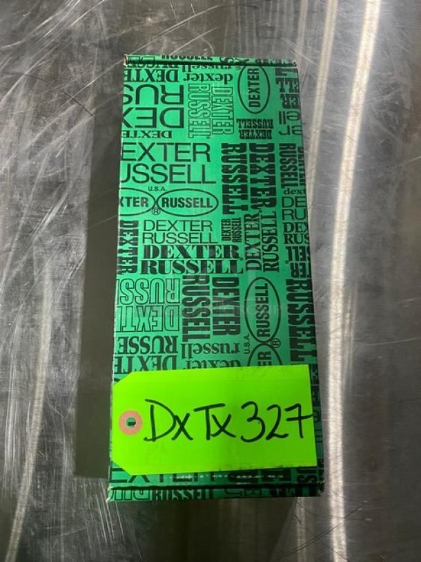 NEW! Dexter Russell Sani-Safe Series Commercial Stainless Steel 4"x3" Hamburger Turner! With Yellow Grip Handle! Model: S286-4! 6X Your Bid! - Image 10 of 10
