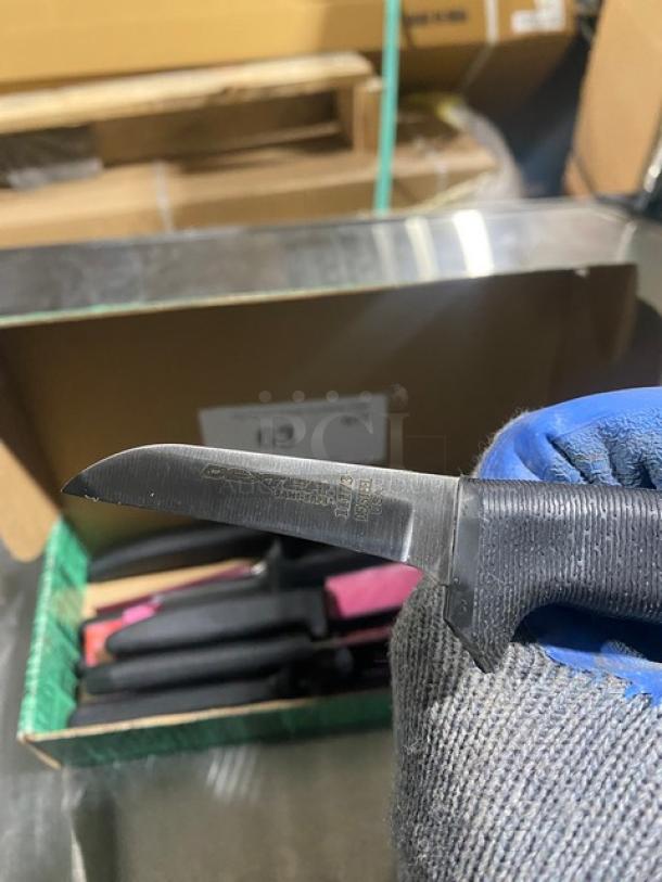 NEW! Dexter Russell Sani-Safe Series Commercial Stainless Steel 2-1/2" Wide Clip Point Tender/Shoulder/Trim Knives! With Black grip Handle! Model: 11173! 12X Your Bid! - Image 6 of 8