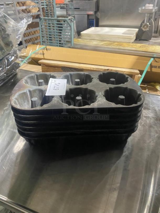 Commercial 6-Compartment Mini Bundt Cake Pans! 6X Your Bid! - Image 4 of 6