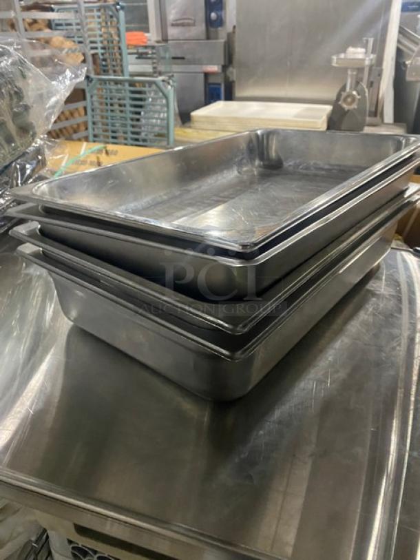 Commercial Stainless-Steel Full-Size Hotel/Steamtable Pans! 5X Your Bid! - Image 4 of 9