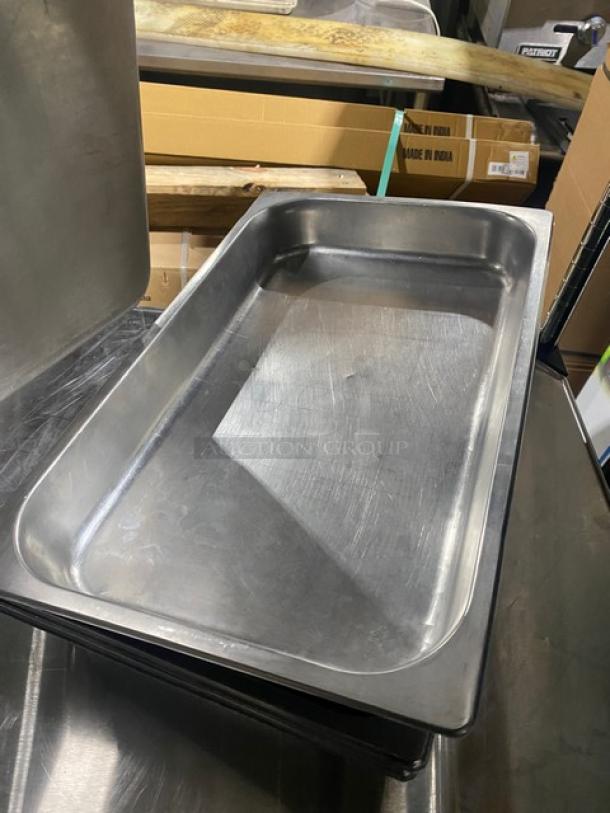Commercial Stainless-Steel Full-Size Hotel/Steamtable Pans! 5X Your Bid! - Image 6 of 9