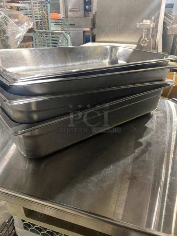 Commercial Stainless-Steel Full-Size Hotel/Steamtable Pans! 5X Your Bid! - Image 9 of 9