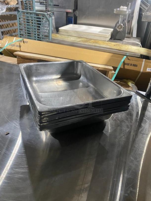 Commercial Stainless Steel Hotel/Steamtable Pans! 9X Your Bid! - Image 2 of 7