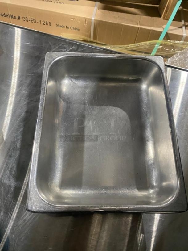 Commercial Stainless Steel Hotel/Steamtable Pans! 9X Your Bid! - Image 4 of 7