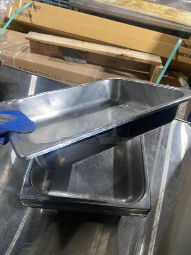 Commercial Stainless Steel Hotel/Steamtable Pans! 9X Your Bid! - Image 7 of 7