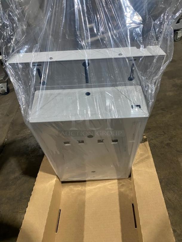 NEW! Kimberly-Clark Commercial Pearl White Windows Convert-A-Matic Roll Towel Dispenser! With Mounting Kit! Model: 0971700! - Image 8 of 8