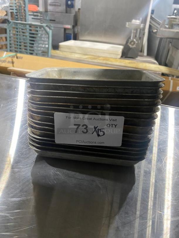 Winco Commercial Aluminum Rectangular Serving/Display Trays! Model: ACVP-0608! 15X Your Bid! - Image 1 of 9