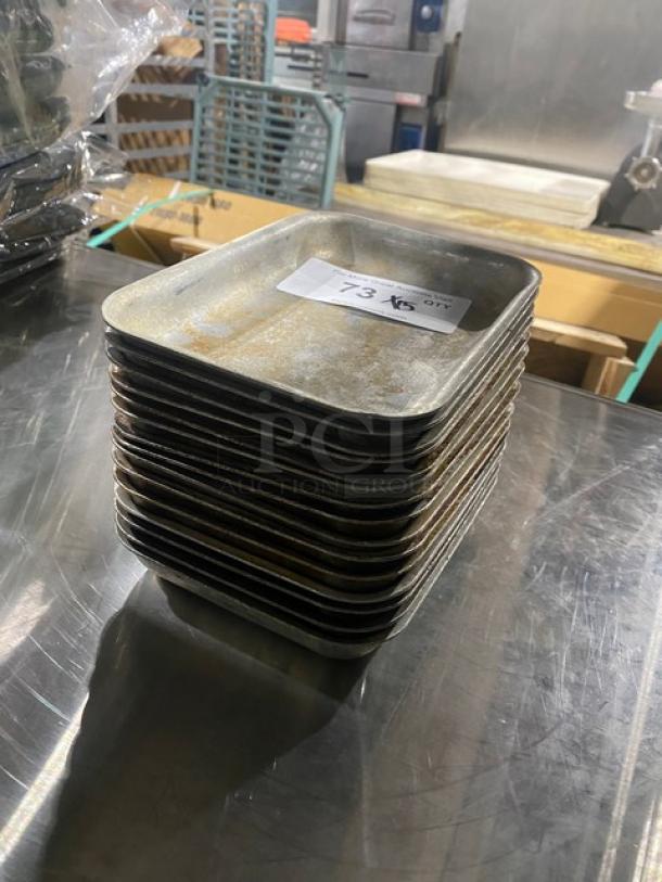 Winco Commercial Aluminum Rectangular Serving/Display Trays! Model: ACVP-0608! 15X Your Bid! - Image 2 of 9