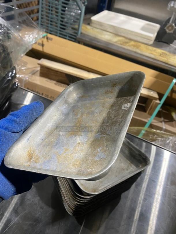 Winco Commercial Aluminum Rectangular Serving/Display Trays! Model: ACVP-0608! 15X Your Bid! - Image 8 of 9