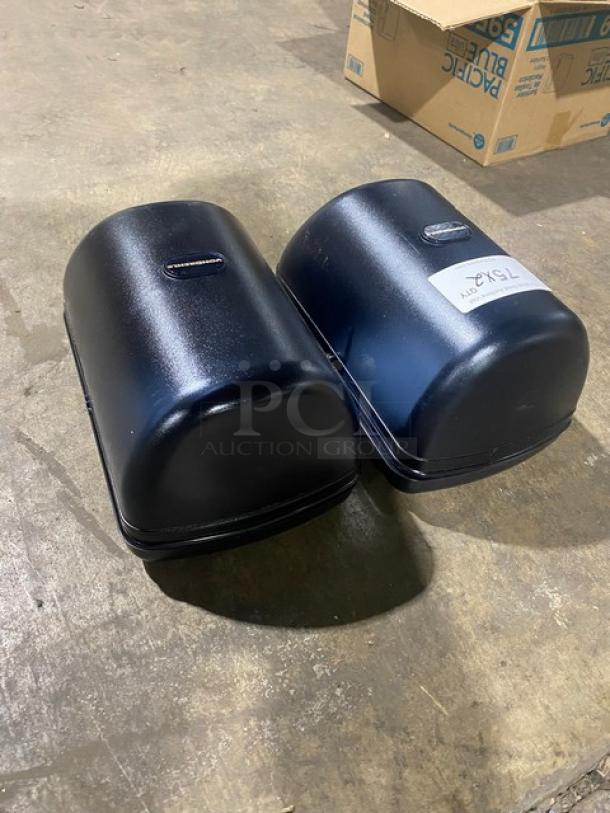 Vondrehle Commercial Black Mini Center-Pull Paper Towel Dispensers! Model: 2644! 2X Your Bid! - Image 3 of 8
