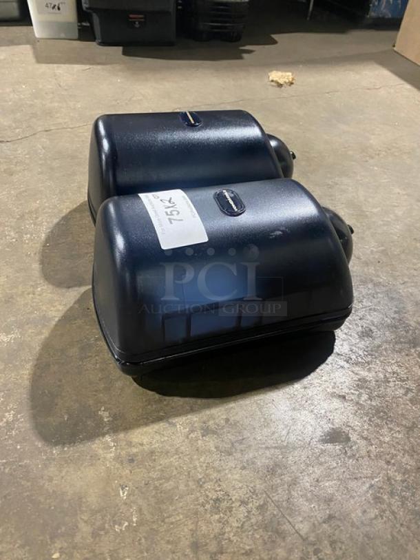 Vondrehle Commercial Black Mini Center-Pull Paper Towel Dispensers! Model: 2644! 2X Your Bid! - Image 4 of 8