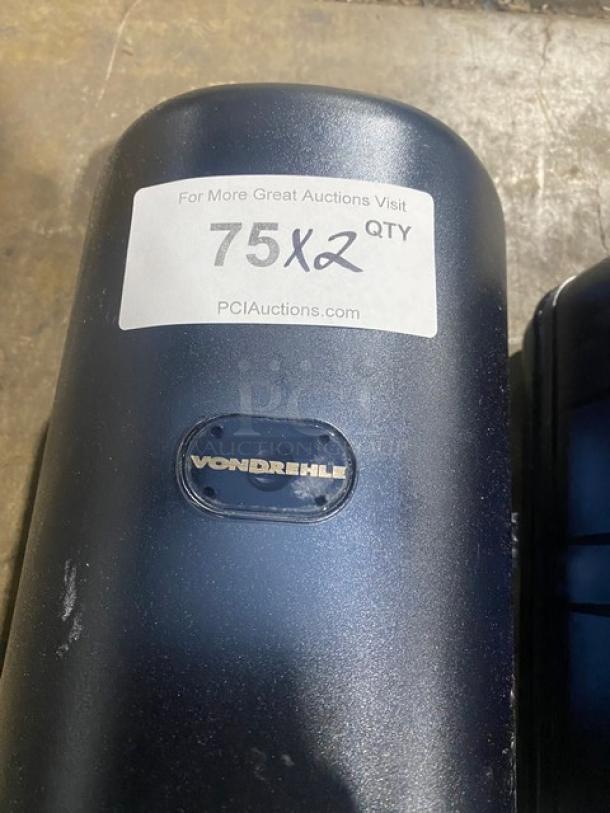 Vondrehle Commercial Black Mini Center-Pull Paper Towel Dispensers! Model: 2644! 2X Your Bid! - Image 5 of 8