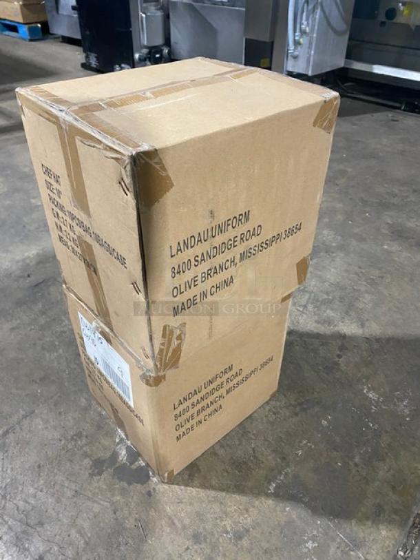 NEW! Landau Uniforms Commercial White Non-Woven 9" Chef Hats! Model: CW1475! 2X Your Bid! - Image 3 of 8