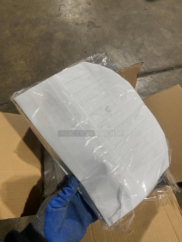 NEW! Landau Uniforms Commercial White Non-Woven 9" Chef Hats! Model: CW1475! 2X Your Bid! - Image 5 of 8