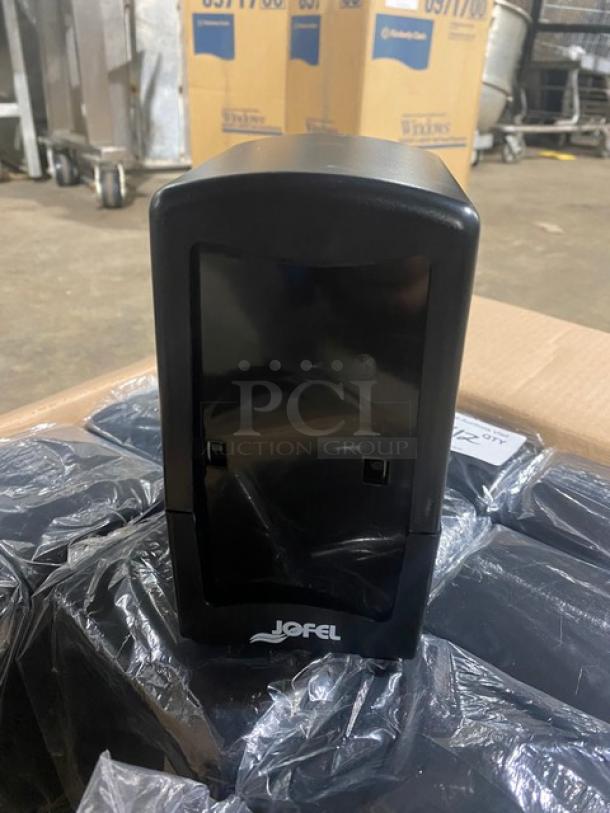 NEW! Jofel Commercial Black Counter/Tabletop Tall-Fold Napkin Dispensers! Model: 099-36! 12X Your Bid! - Image 3 of 6