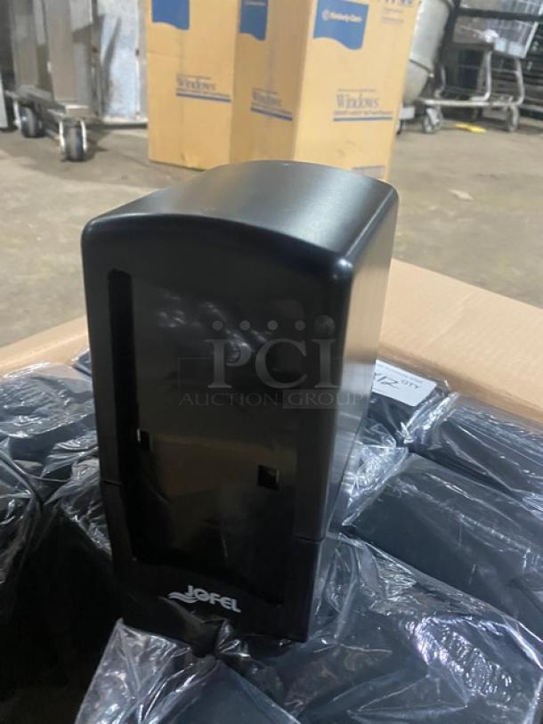 NEW! Jofel Commercial Black Counter/Tabletop Tall-Fold Napkin Dispensers! Model: 099-36! 12X Your Bid! - Image 5 of 6