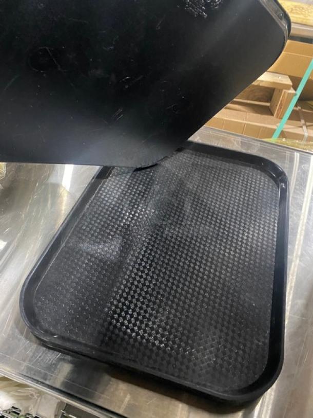 Cambro Commercial Black Rectangular Fast Food/Cafeteria Serving Trays! Model: 1418FF! 5X Your Bid! - Image 5 of 6