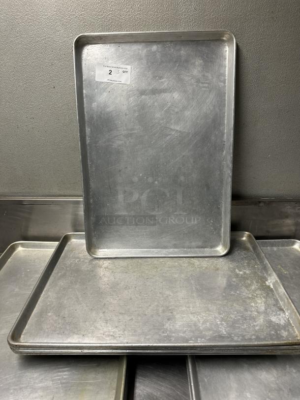 5 Metal Full Size Baking Pans. 5 Times Your Bid! - Image 1 of 2
