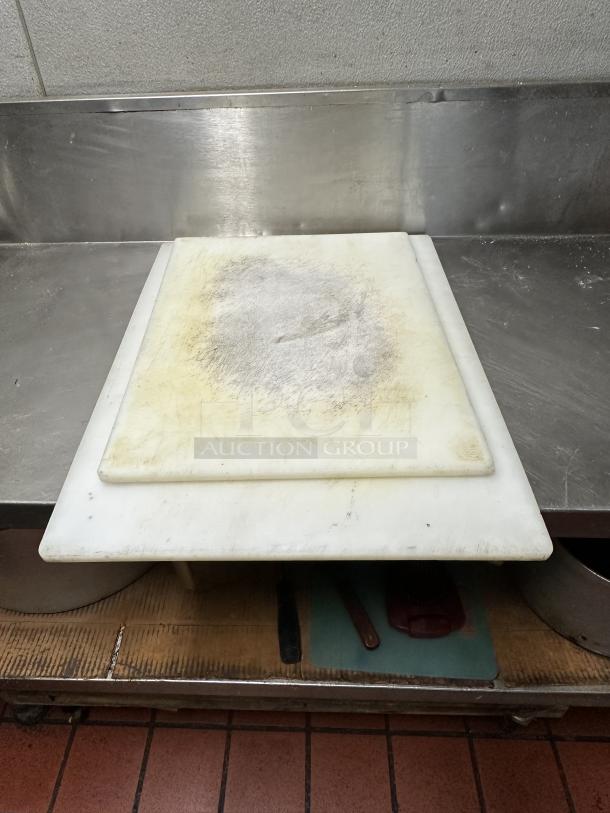 2 Various Cutting Boards. 2 Times Your Bid!
(1)16" x 20" (1) 17-1/2" x 23-1/2" - Image 2 of 2