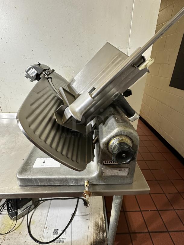 Hobart 1612E Stainless Steel Commercial Countertop Meat Slicer. 115 Volts, 1 Phase. Tested and Working! - Image 1 of 4