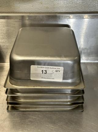 Commercial Stainless Steel Steam Table/Hotel Pans!
